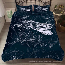 3D Printed Bedding Set with Constellation, Also Suitable for Duvet Cover